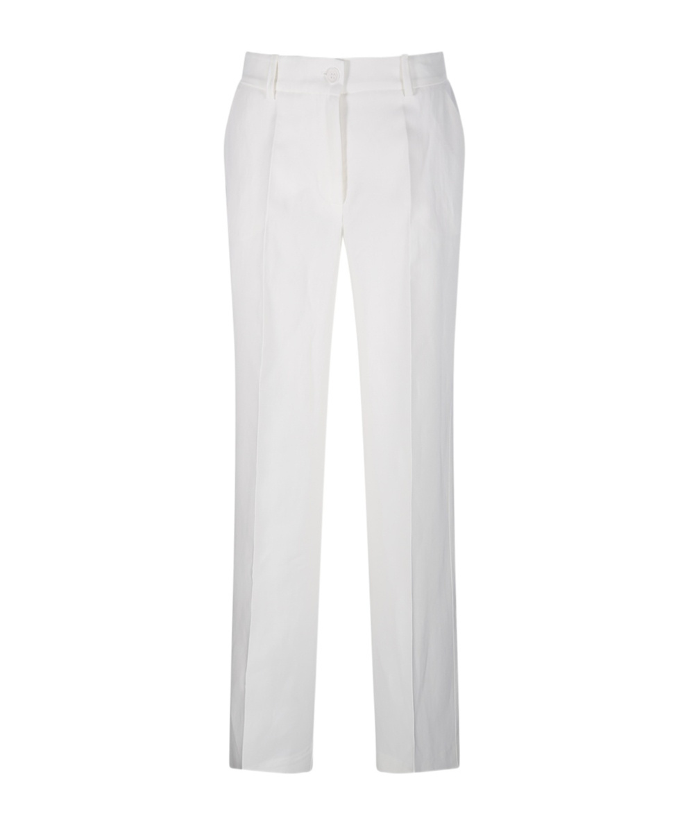 P.a.r.o.s.h Casual Pants In White