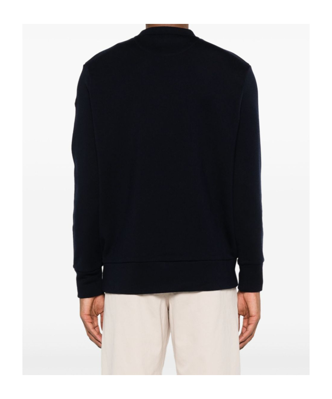 Moncler Logo-patch Sweatshirt In Black