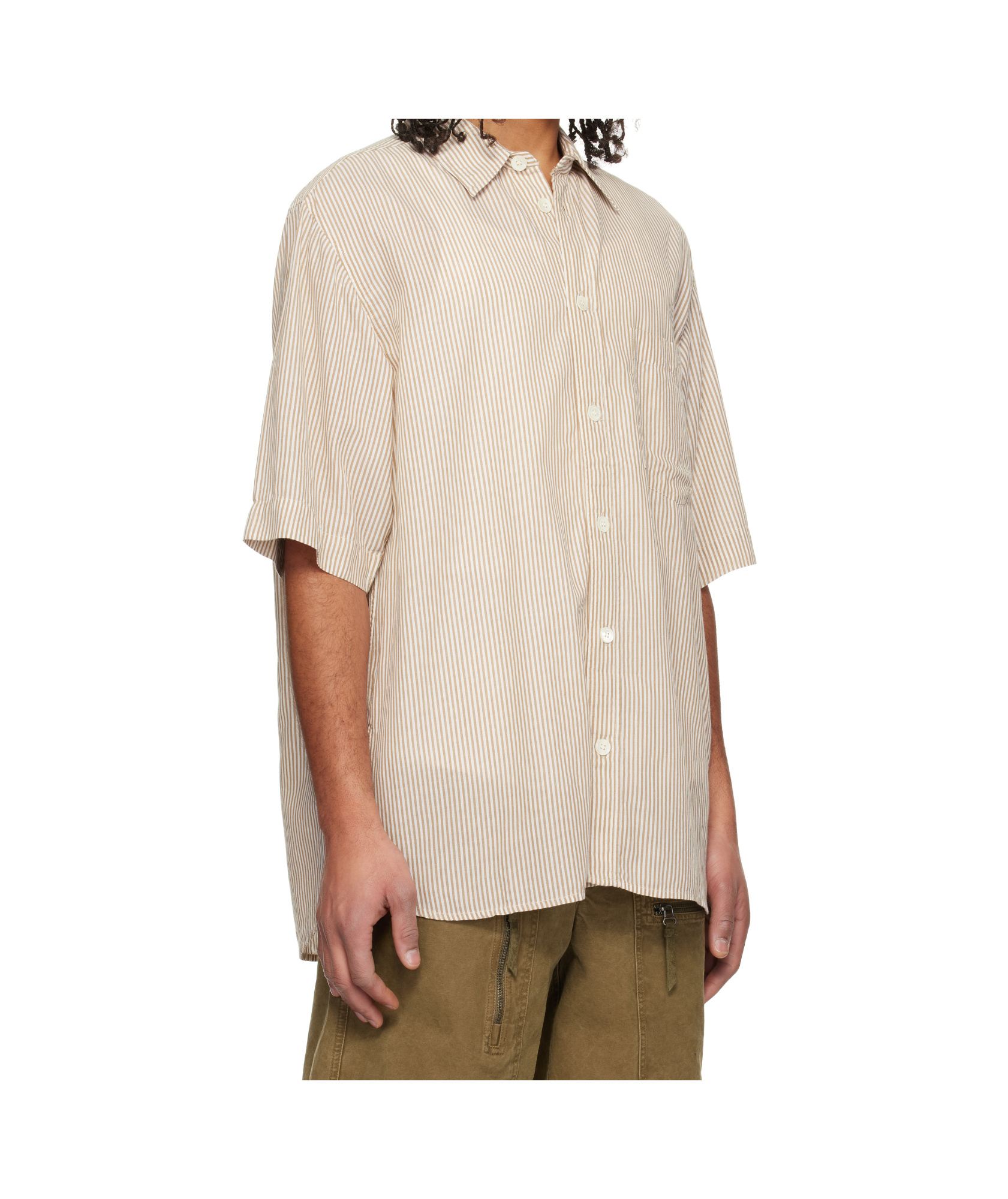 Isabel Marant Tan Labilio Shirt In Nude