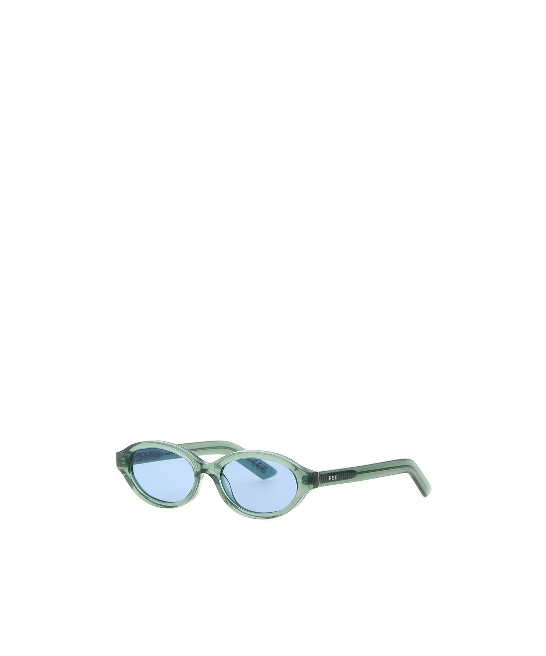 Retrosuperfuture Pharoah Irregular Frame Sunglasses In Green