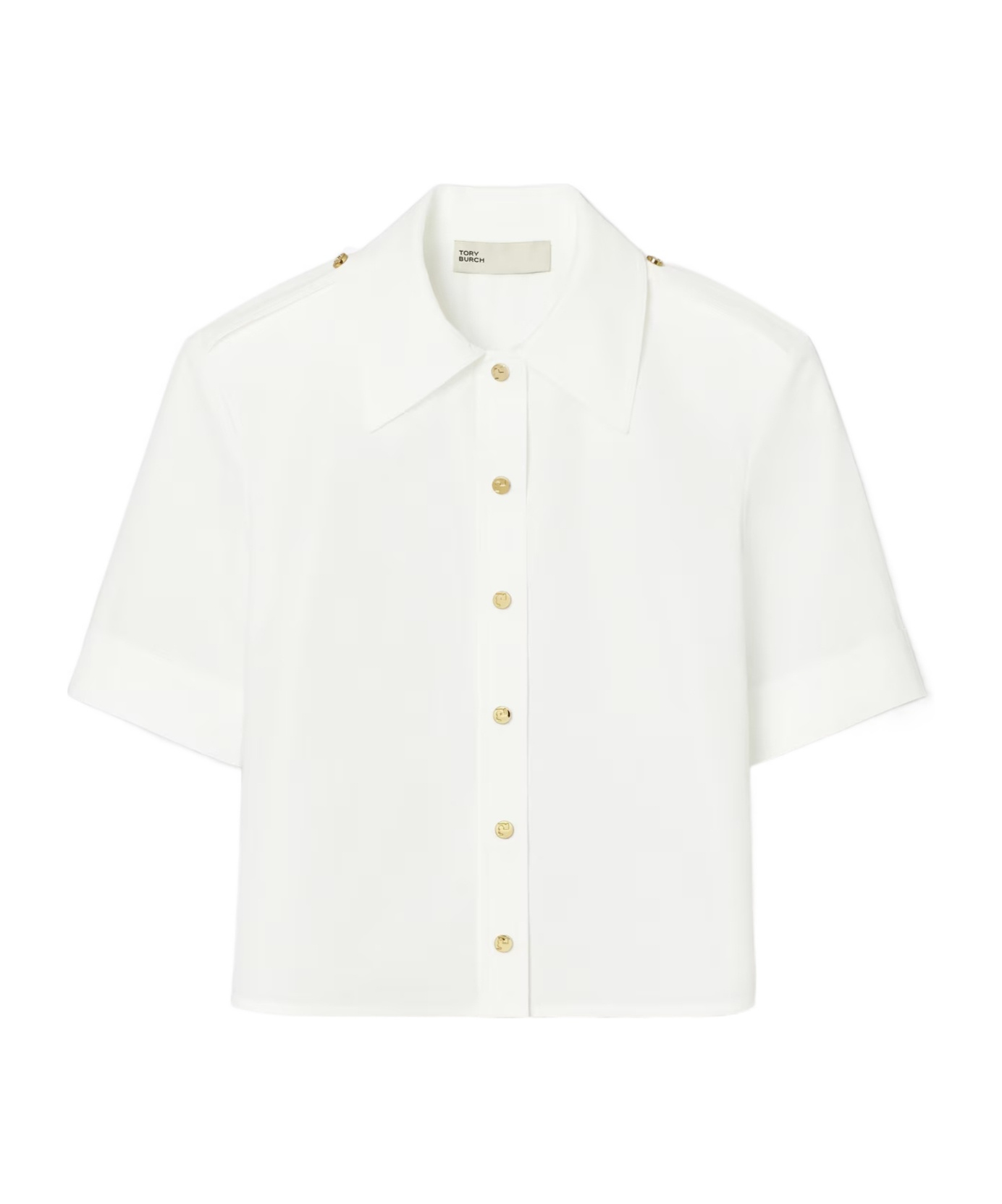 Tory Burch Poplin Camp Shirt