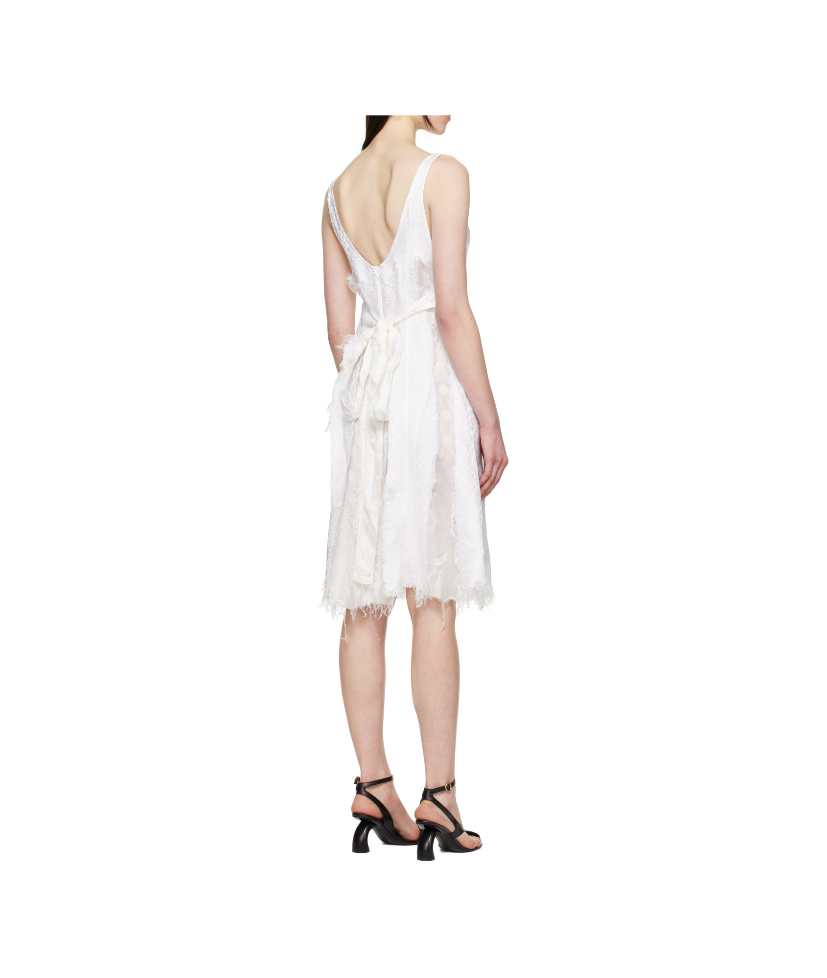 Edward Cuming Circle Cupro Third Wedding Dress In White