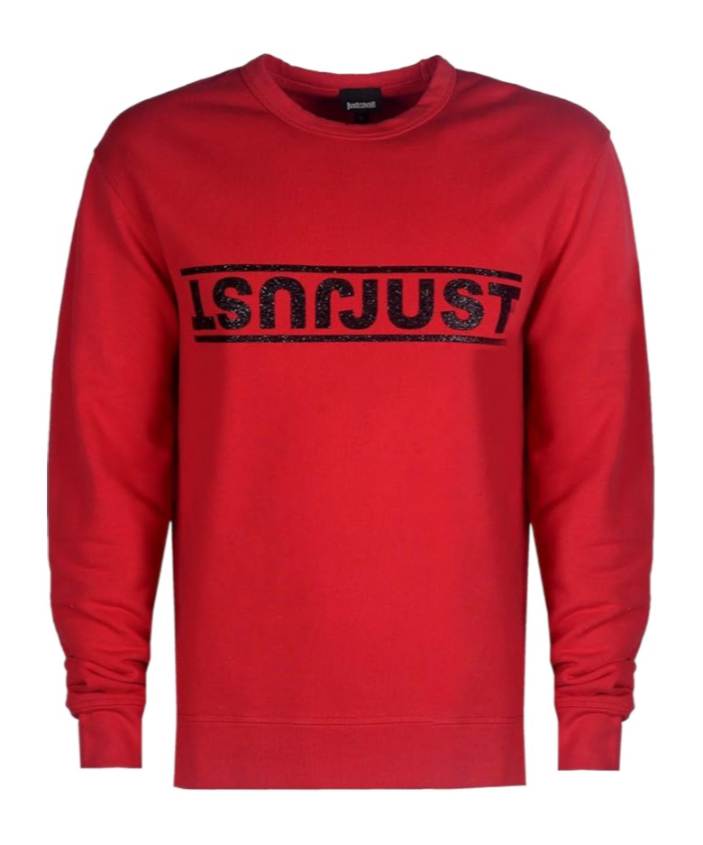 Just Cavalli Printed T-shirt In Red