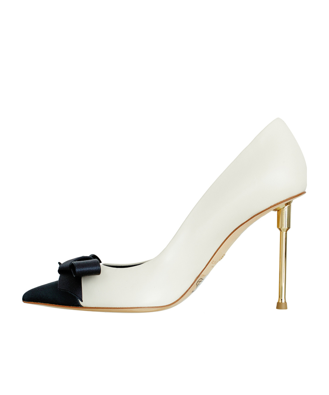 Elisabetta Franchi Bow High Heels In Black