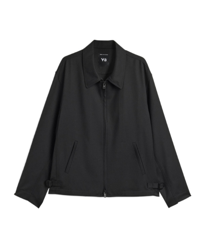 Y-3 Long Sleeve Casual Jacket In Black