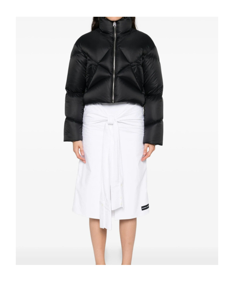Khrisjoy Quilted Zip-fastening Jacket In Black