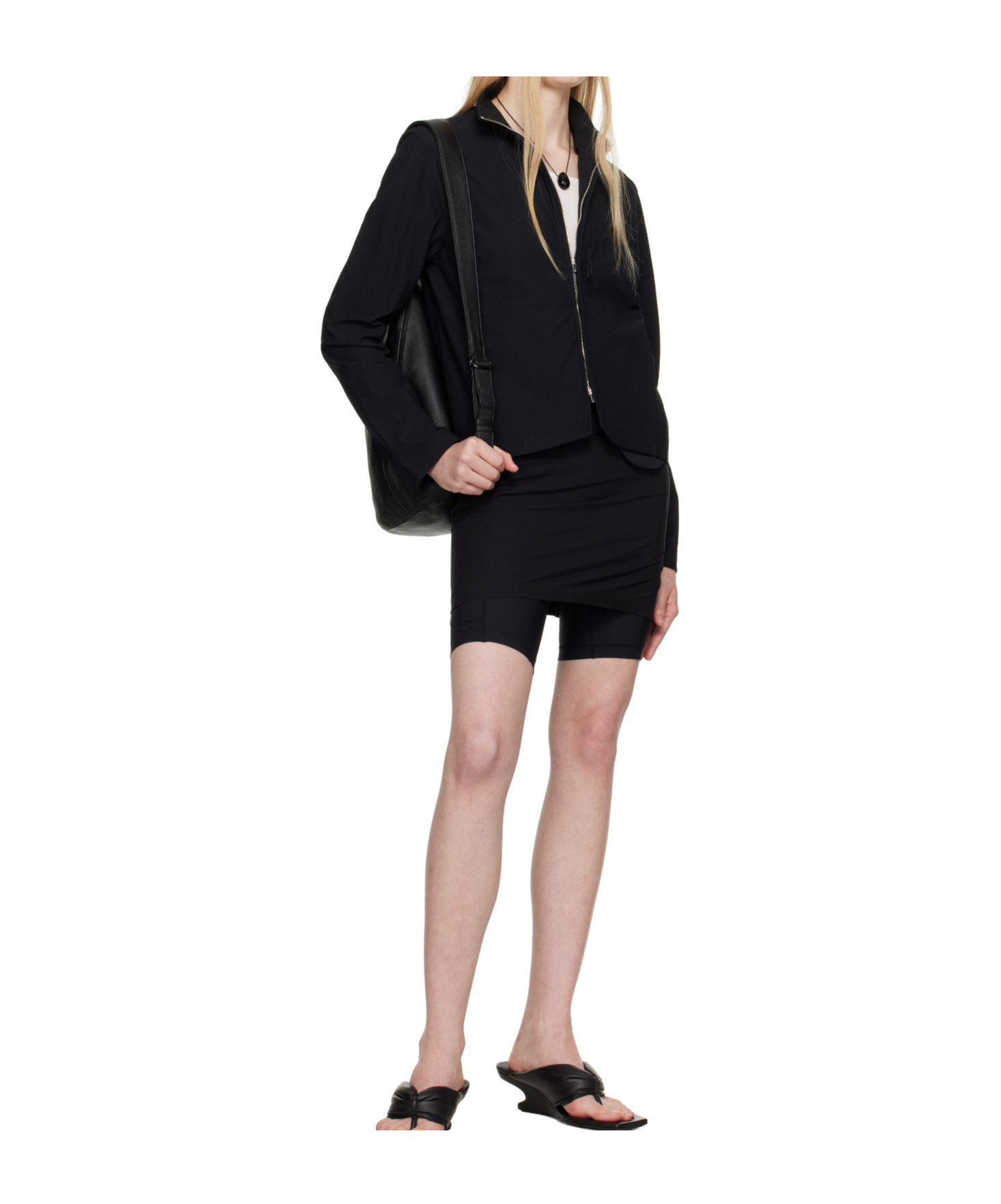Post Archive Faction (paf) Black 8.0 Right Track Jacket In Black