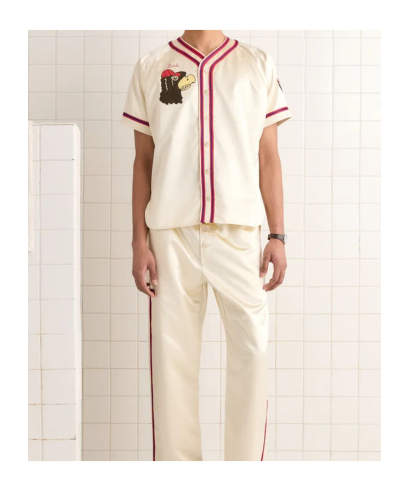 Bode Shirt In Beige Polyester In White