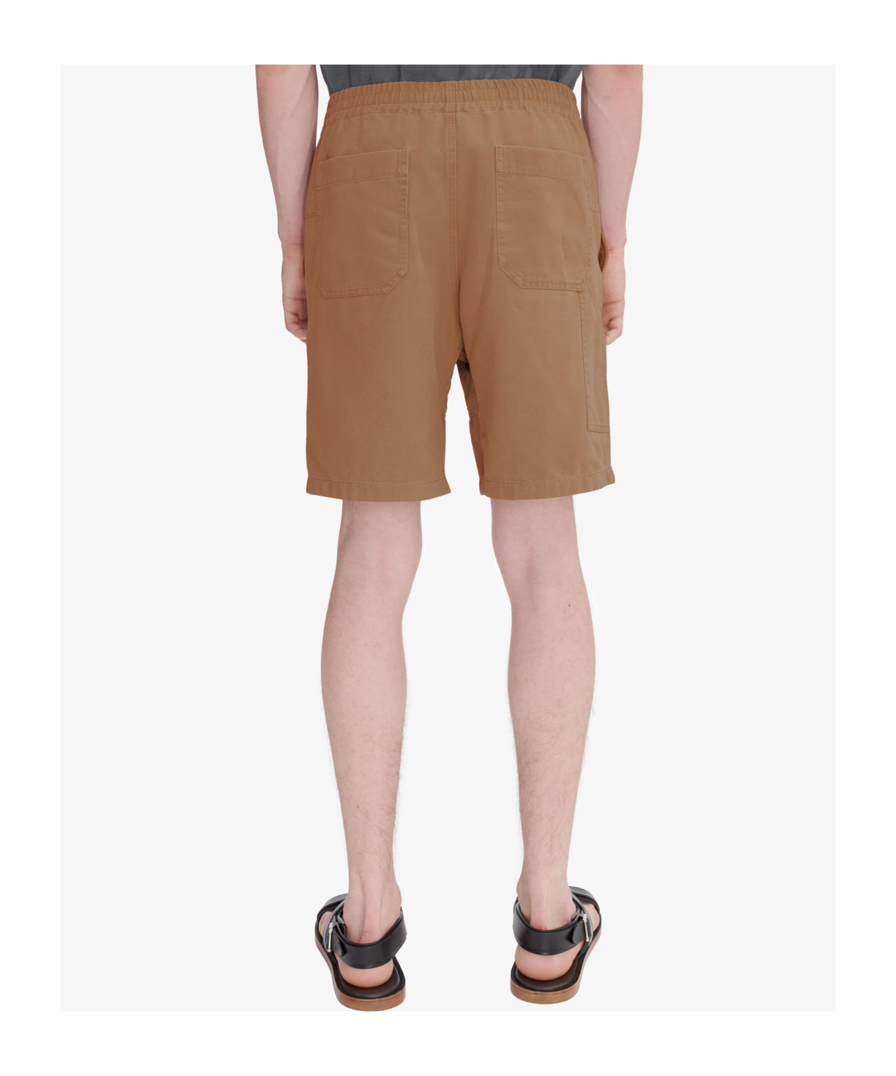 Apc Elastic Waist Shorts In Brown