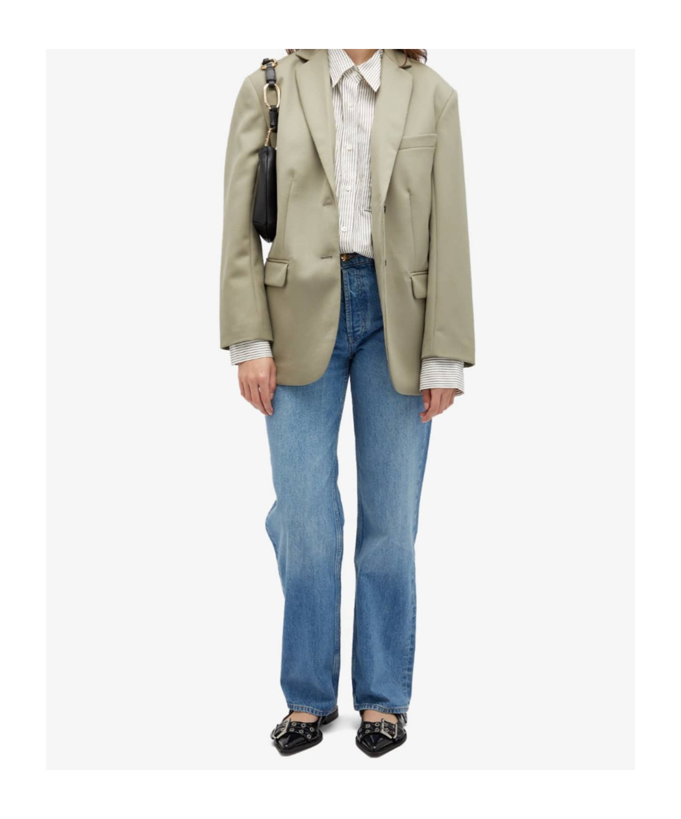 Shop Anine Bing Jeans With Belt Loops