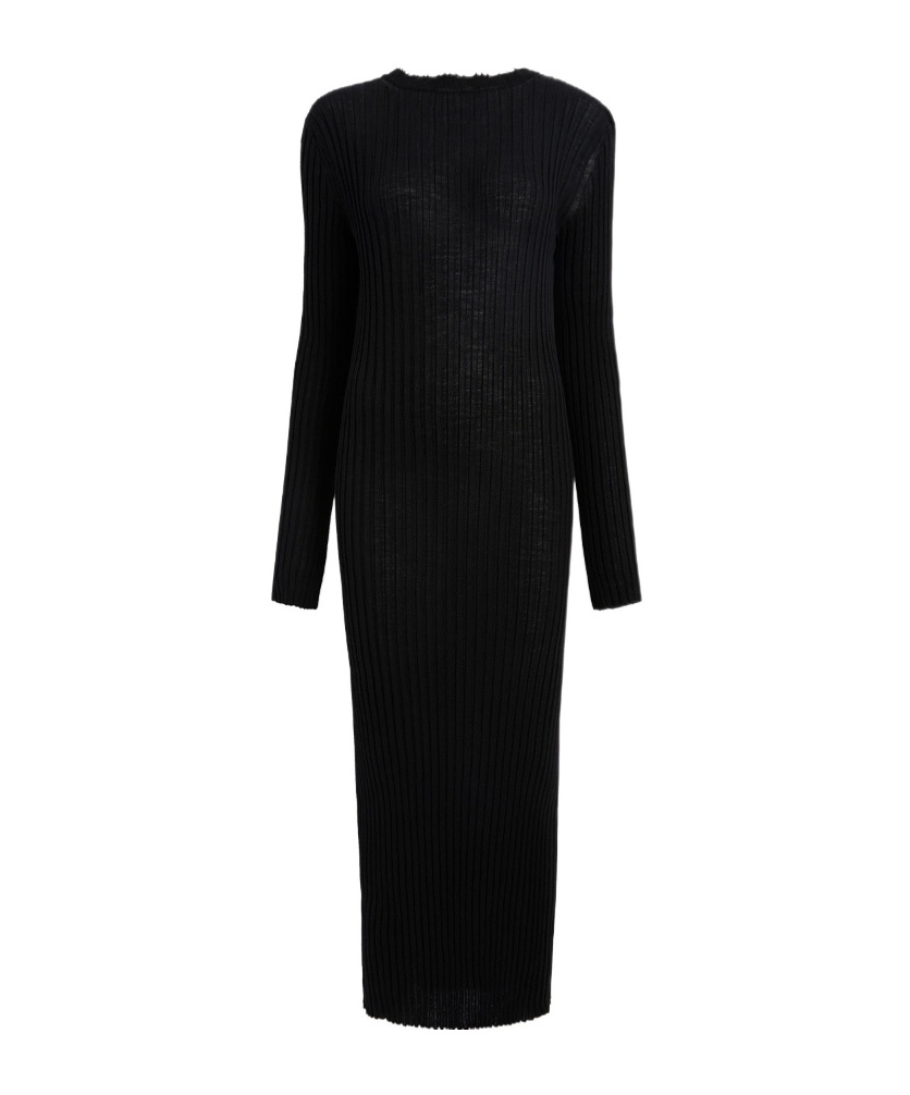 Khaite Sigrid Dress In Black