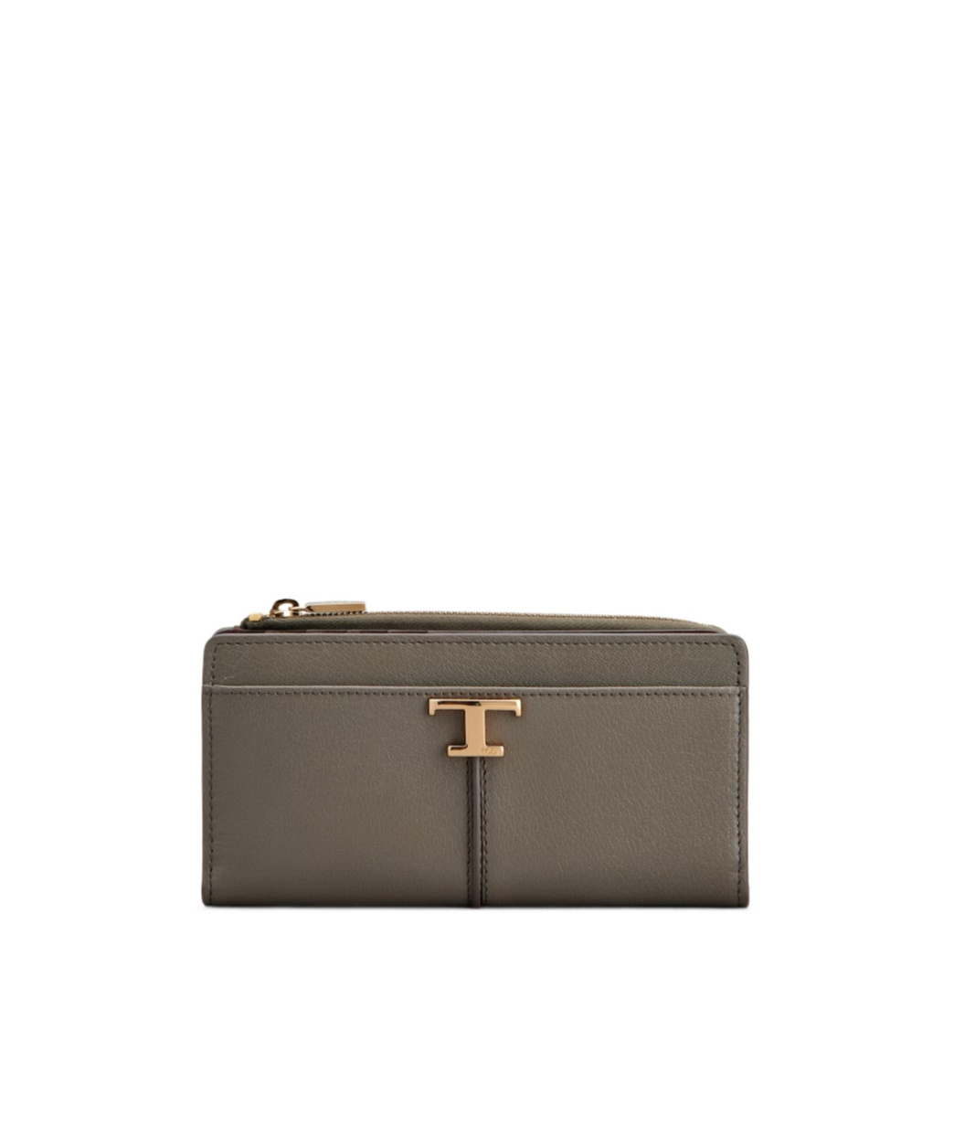 Tod's T Timeless Wallet In Brown