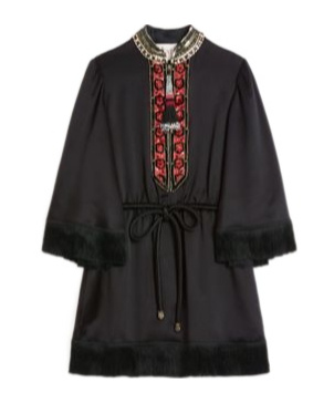 Valentino Bead-embellished Blouse In Black