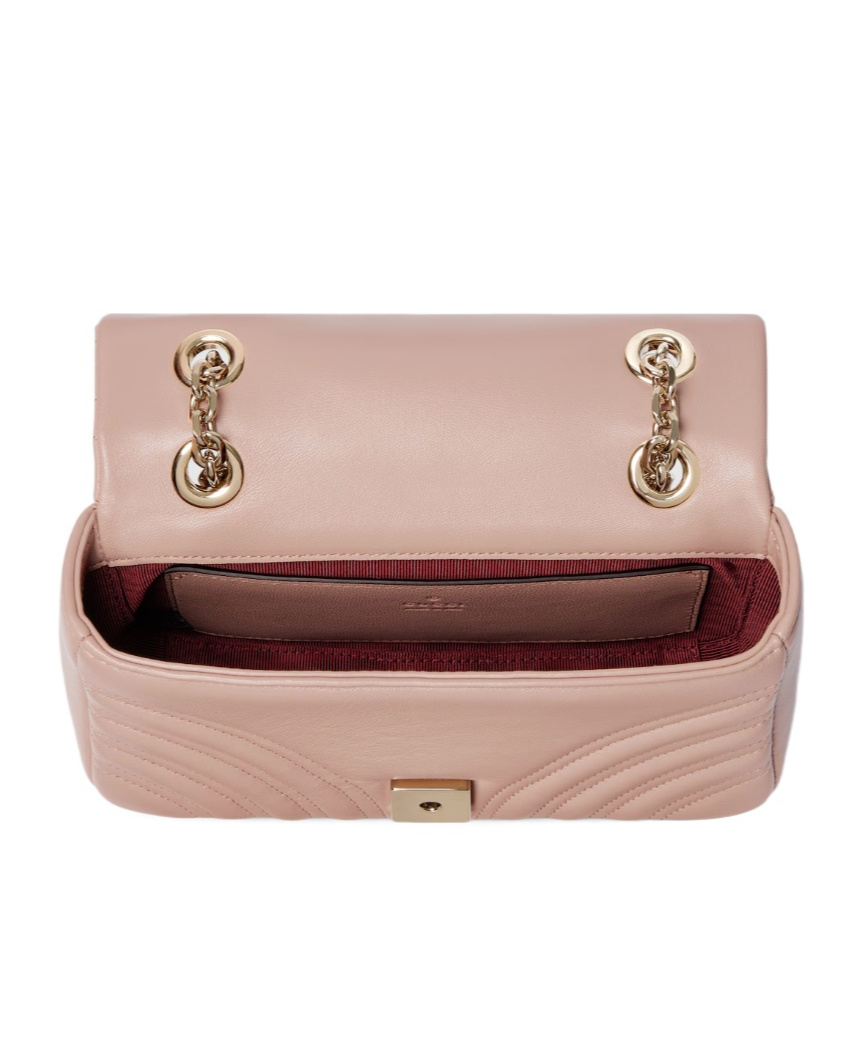 Gucci Gg Marmont Small Shoulder Bag In Pink