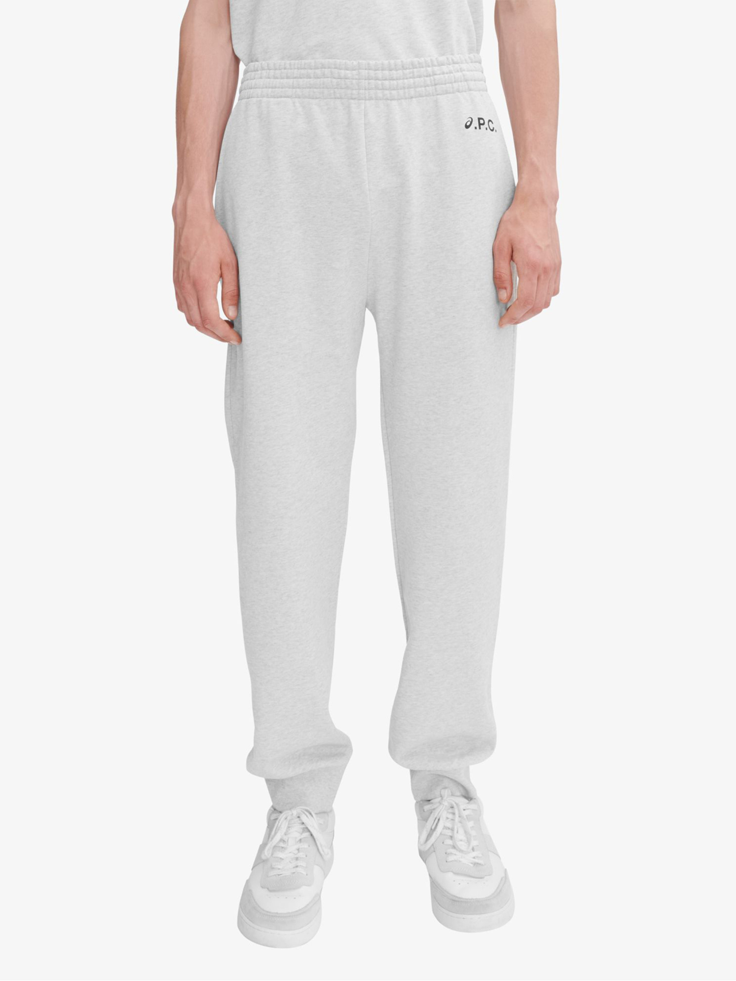 Apc Gray Asics Edition Hill Sweatpants In White