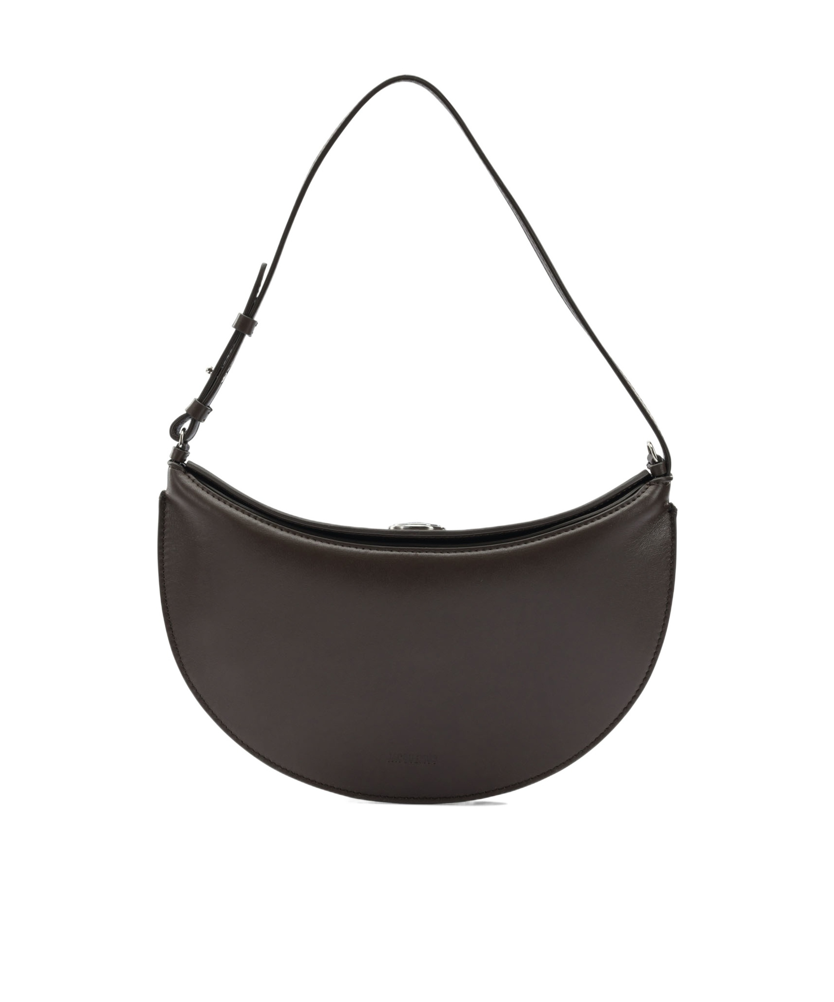 Jacquemus Decorated With A Graphic Pattern And Drawstring Closure. In Brown