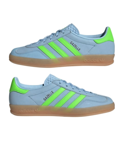 Adidas Originals Gazelle Lace-up Trainers In Blue