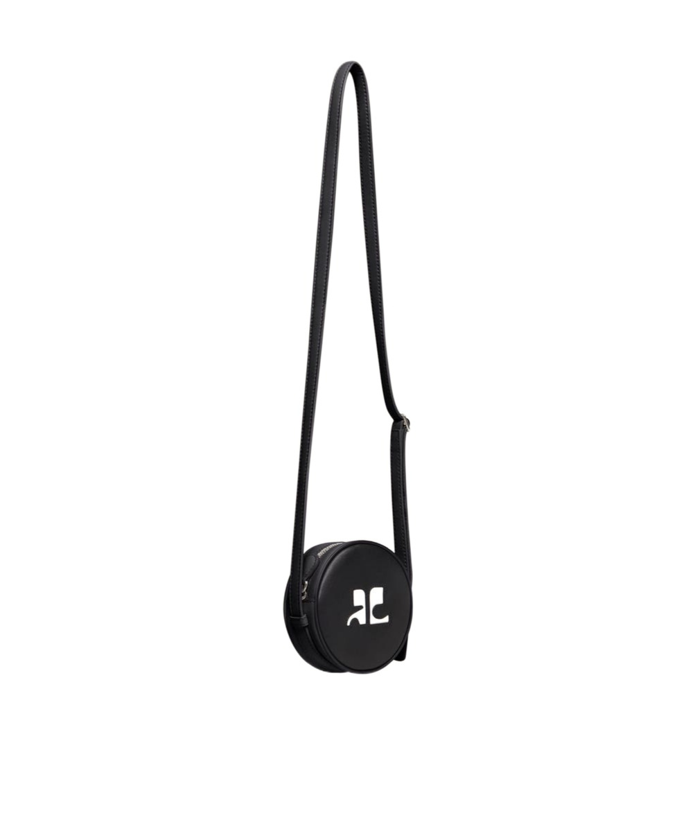 Courrèges Reedition Small Circle Bag In Black