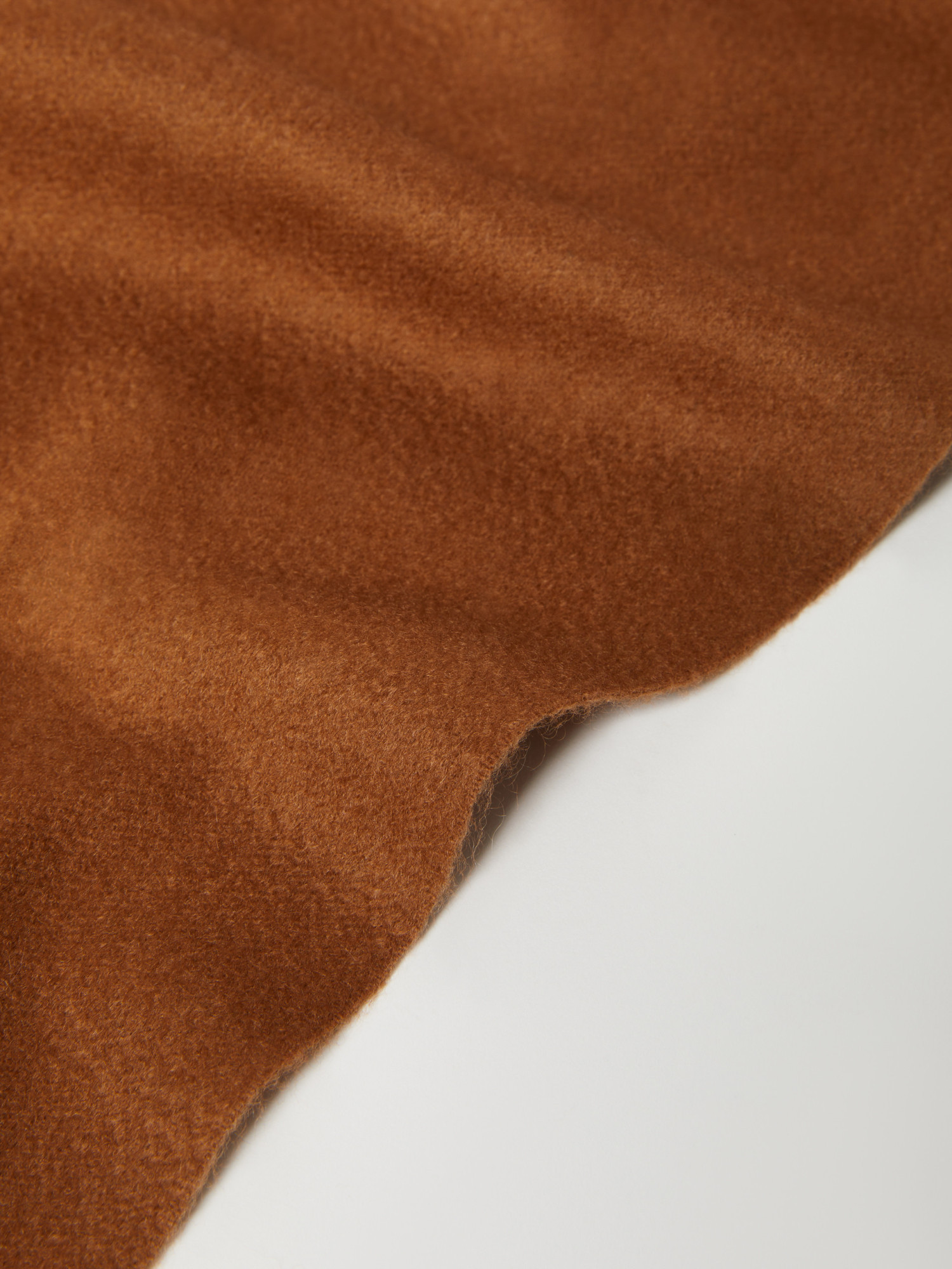 Max Mara Cashmere Stole With Embroidery And Fringing In Brown