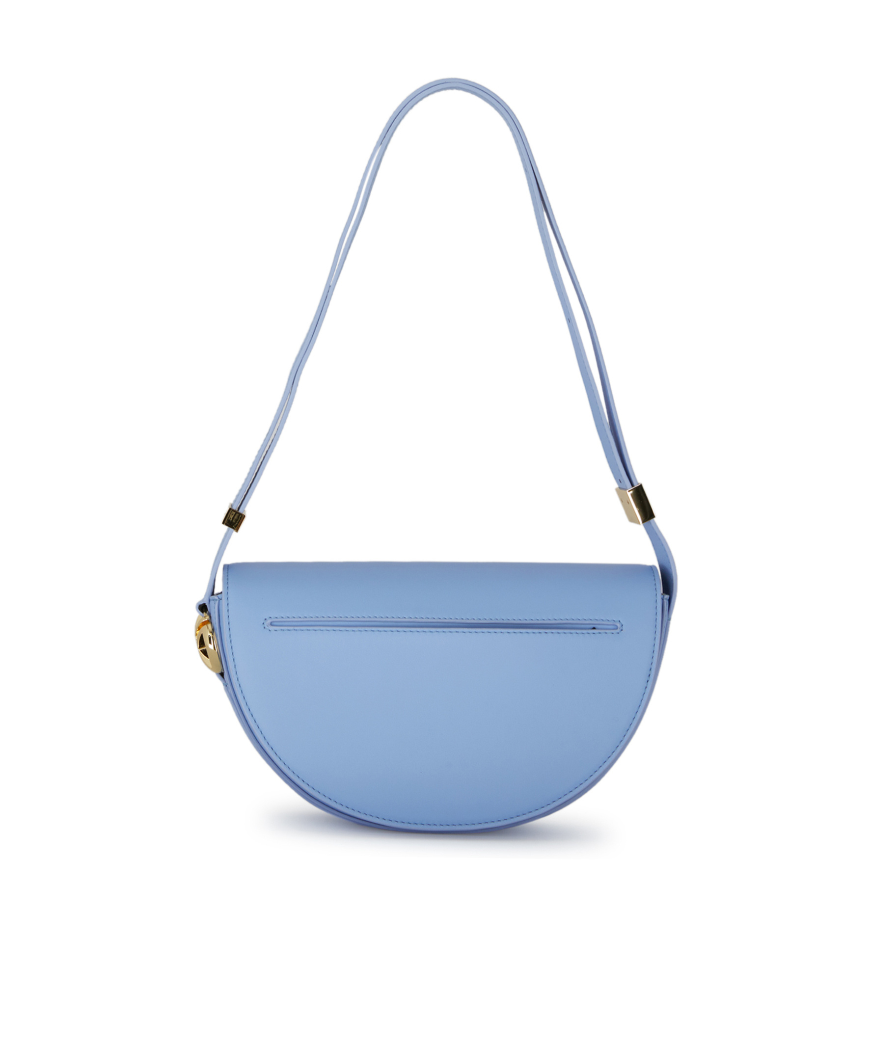 Patou Half Moon Shoulder Bag In Blue