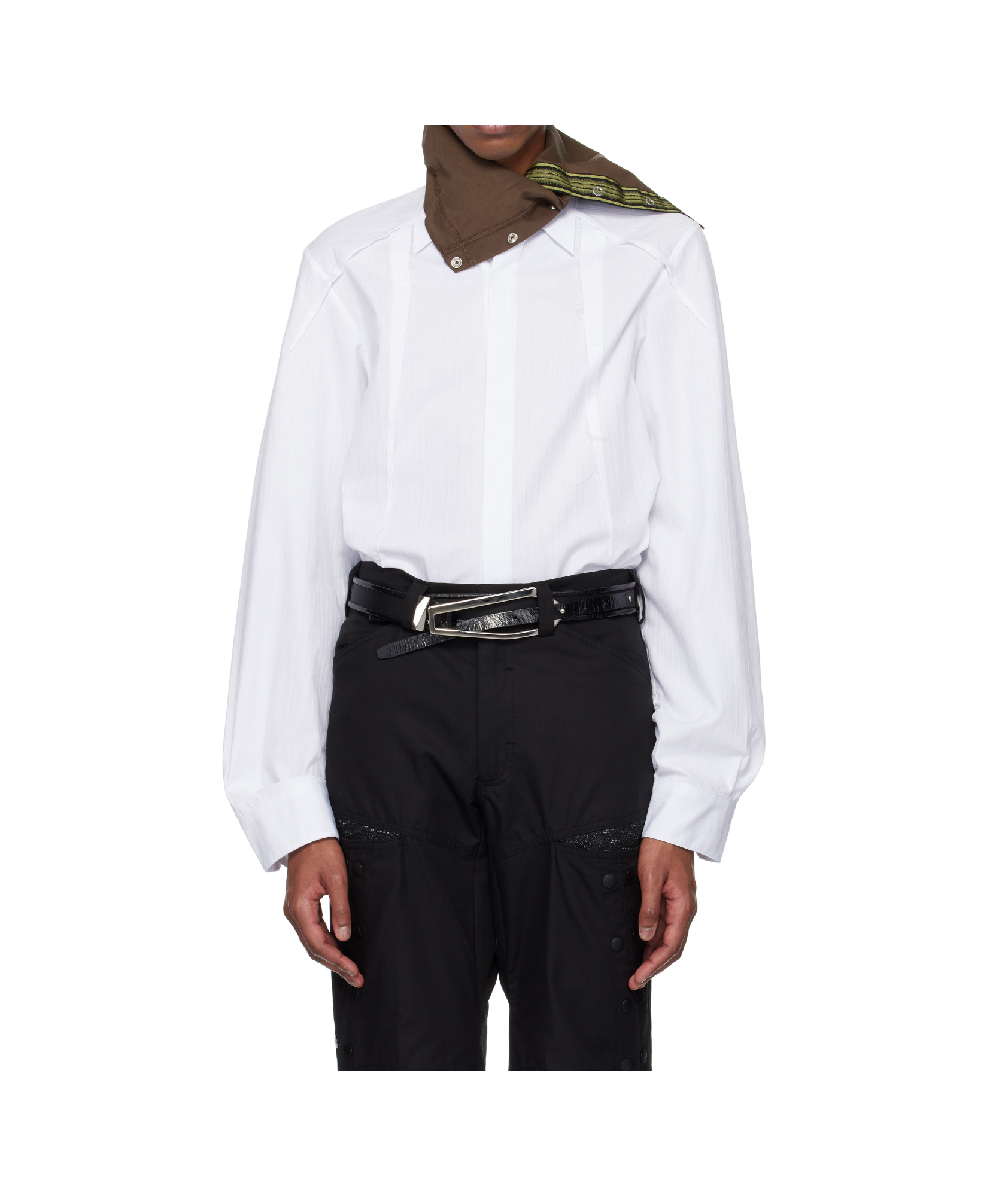 Kiko Kostadinov White Zafar Shirt In White