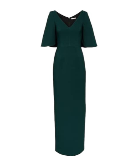 Emilia Wickstead Dareen Gown In Green