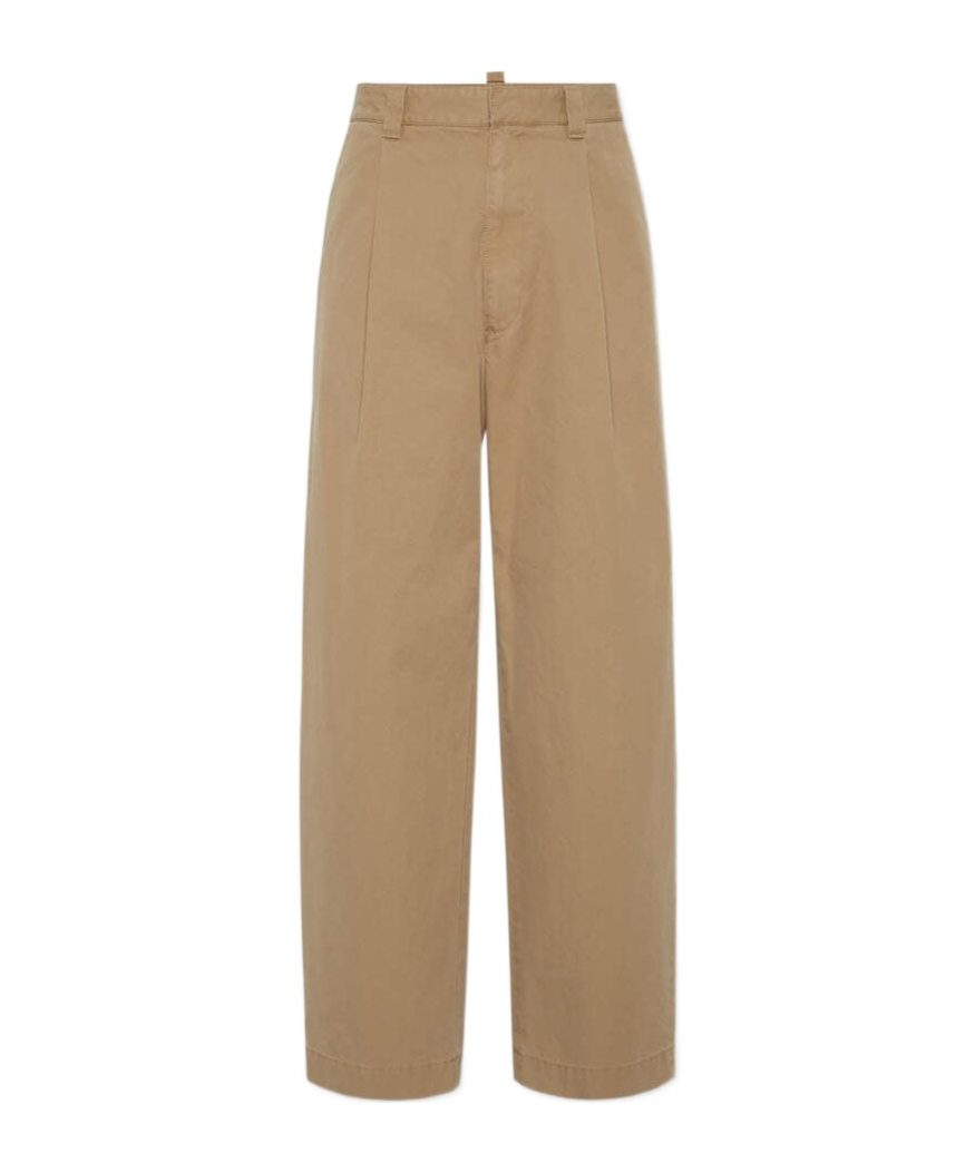 Dsquared2 Easy Zoot Pant In Camel