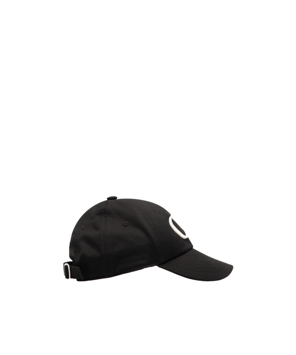 Off-white Drill Cap Baseball Curved Peak In Black