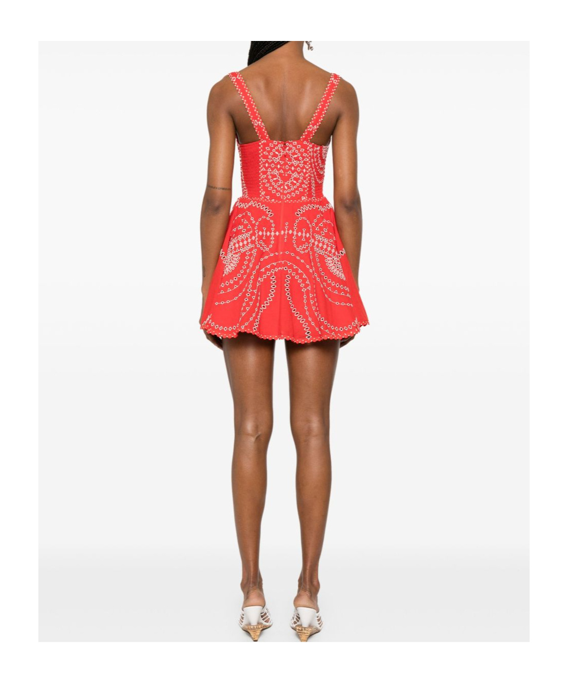 Charo Ruiz Spaghetti Strap Dress In Orange
