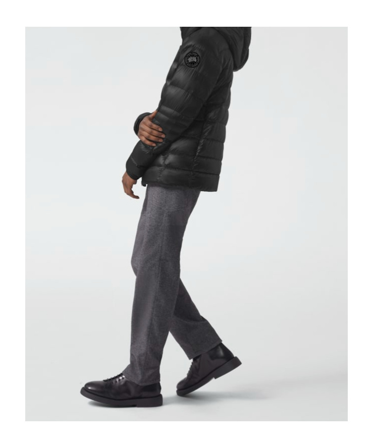 Canada Goose Logo-patch Puffer Jacket In Black