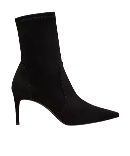 STUART WEITZMAN POINTED SHORT BOOTS
