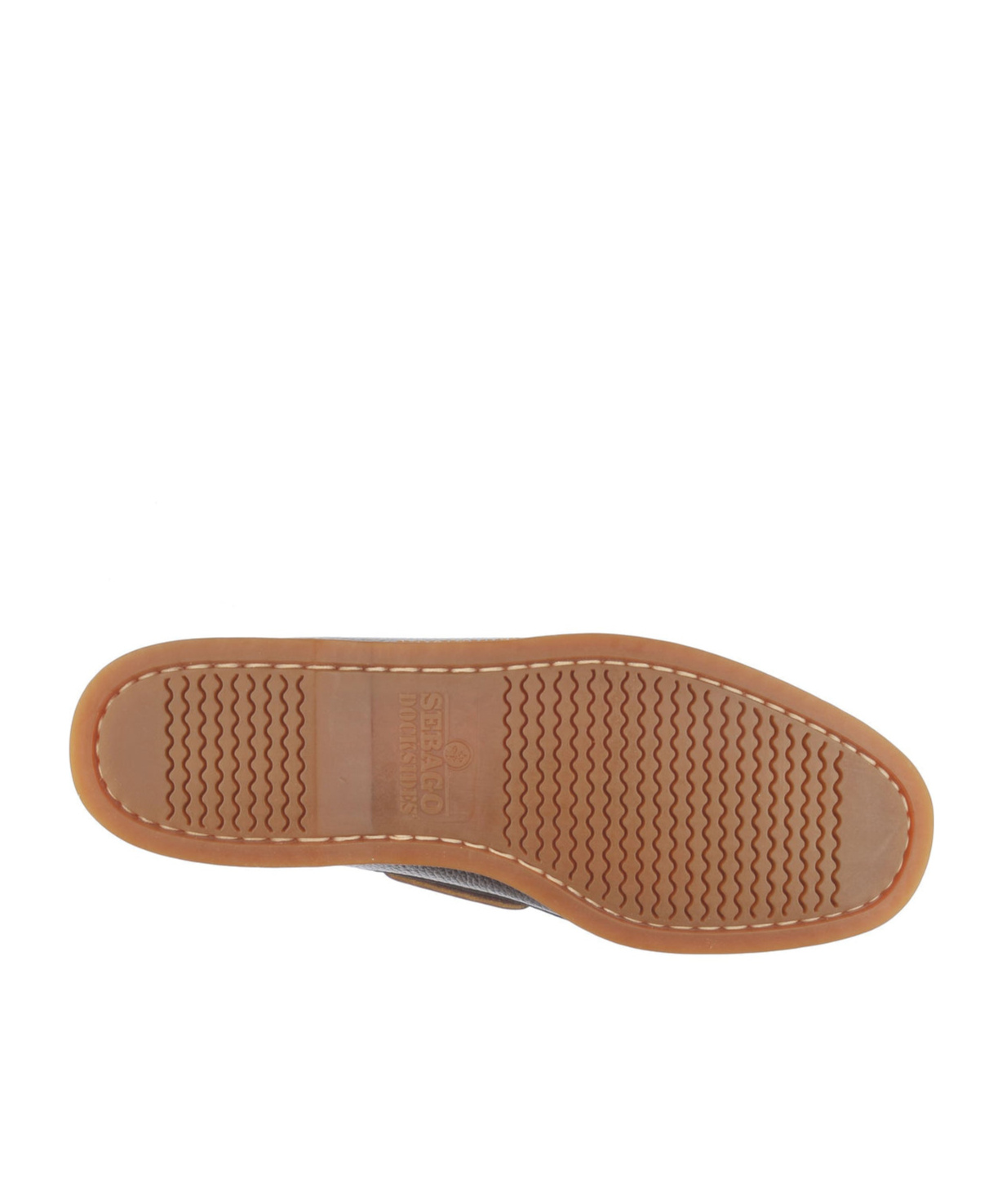 Sebago Lace-up Leather Boat Shoes In Brown