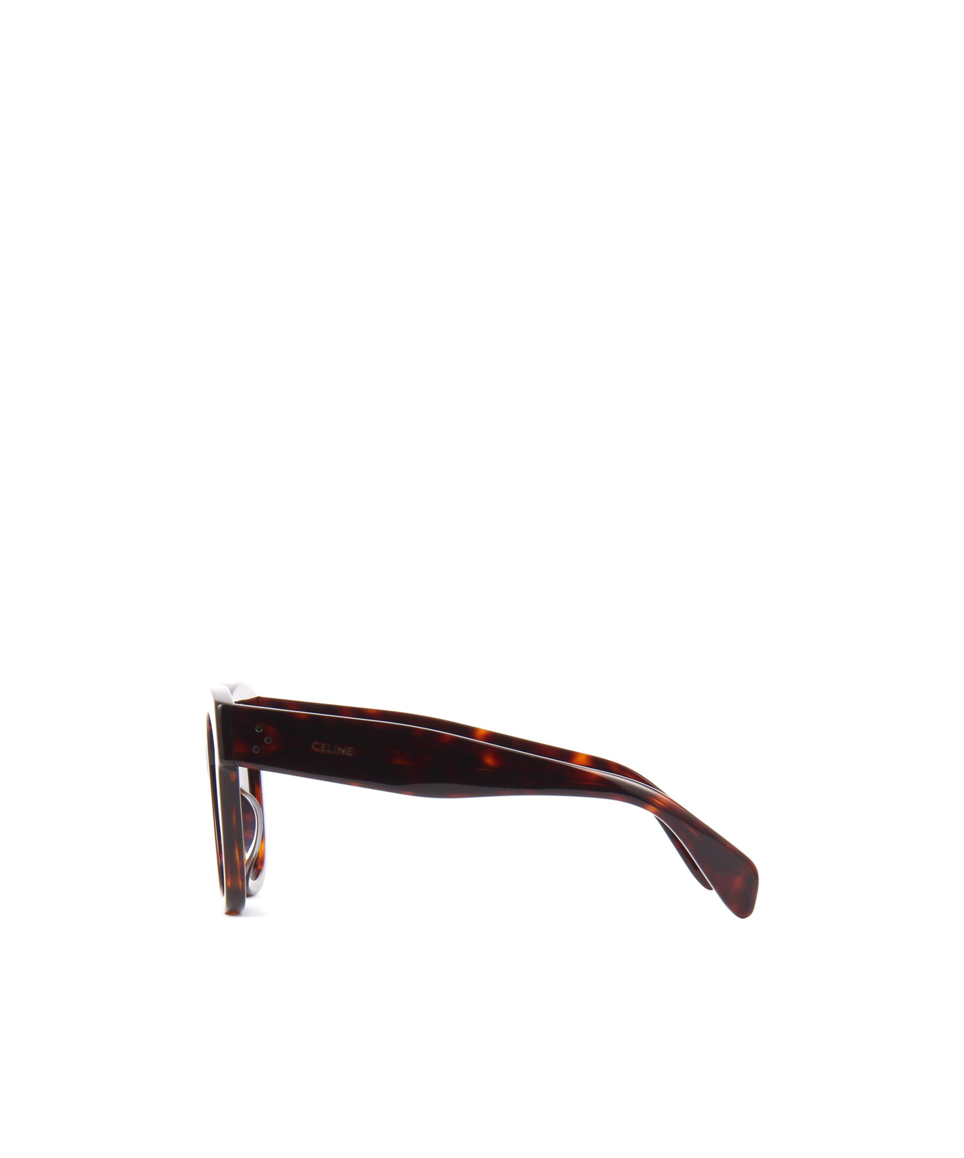 Celine Ultra-large-frame Sunglasses In Brown