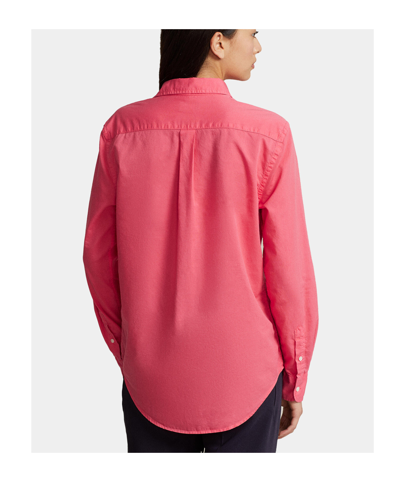 Polo Ralph Lauren Relaxed Fit Oxford Shirt In Red