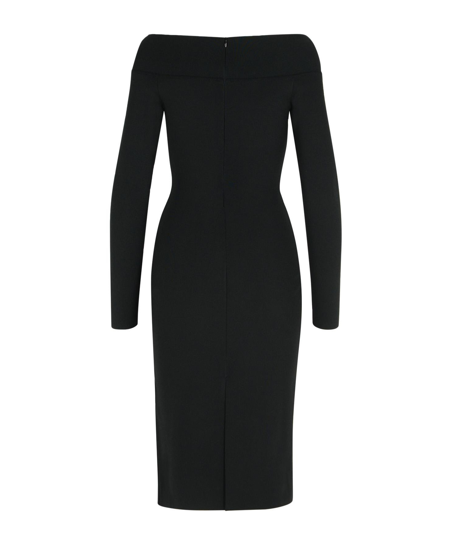 Stella Mccartney Fitted Off-the-shoulder Midi Dress