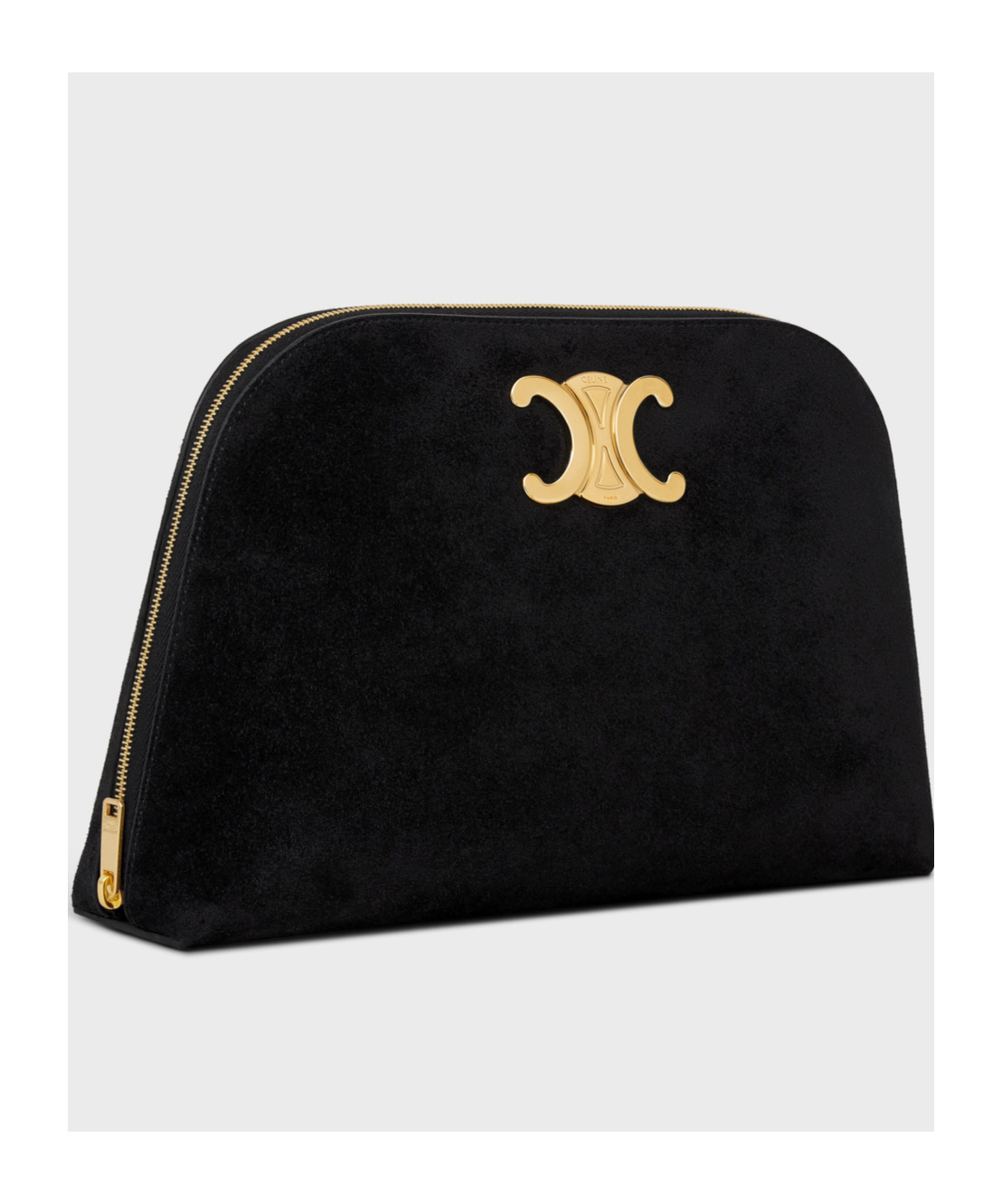 Celine Trimphe Clutch In Black