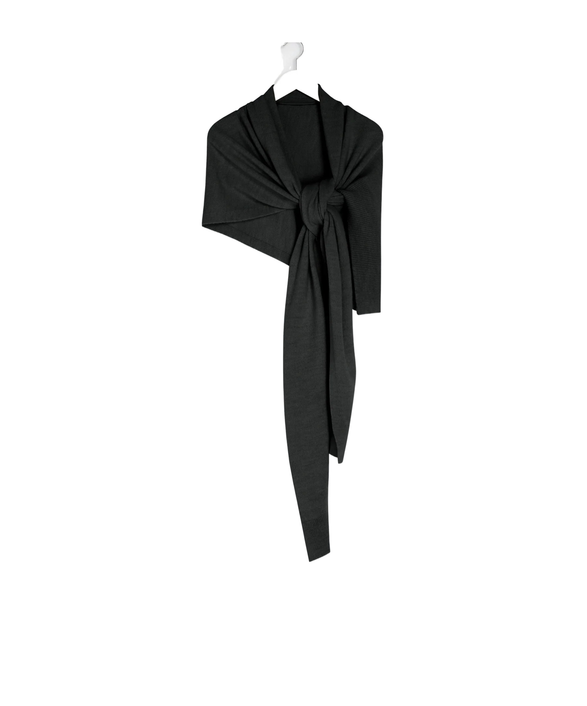 Lemaire Wrap-around Scarf In Black