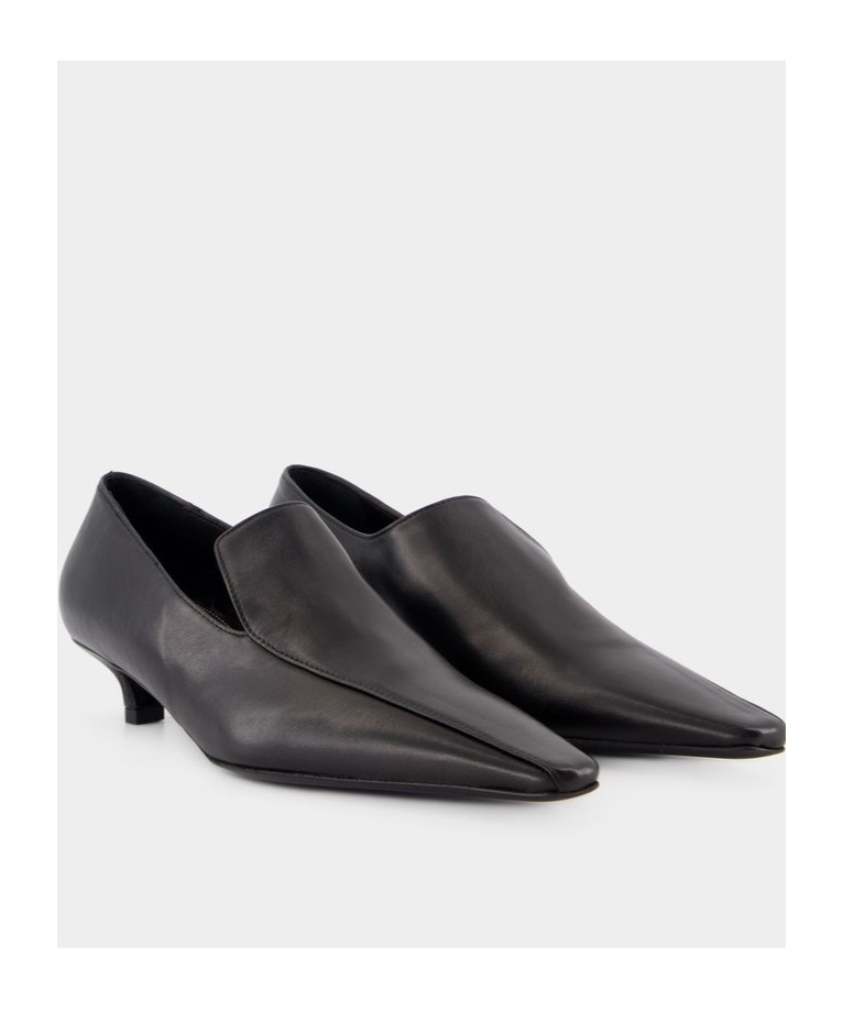 Totême Toteme Kitten Loafers In Black