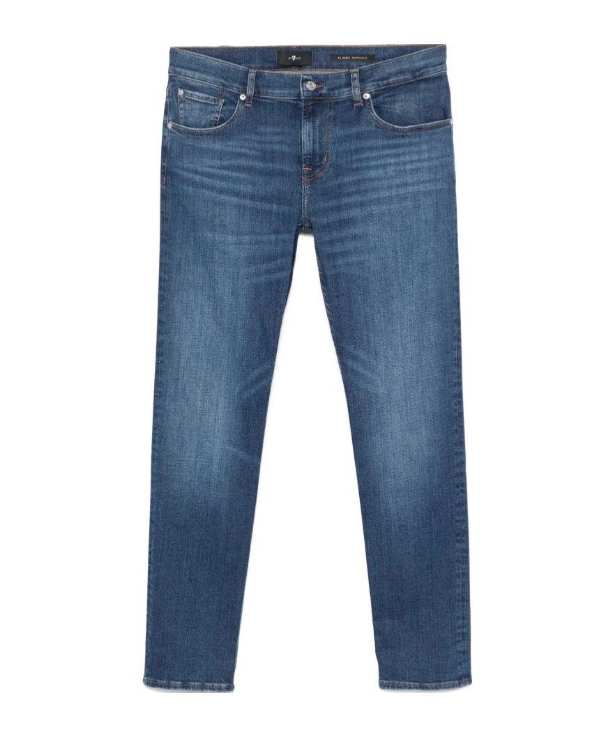 7 For All Mankind Denim Tapered Jeans
