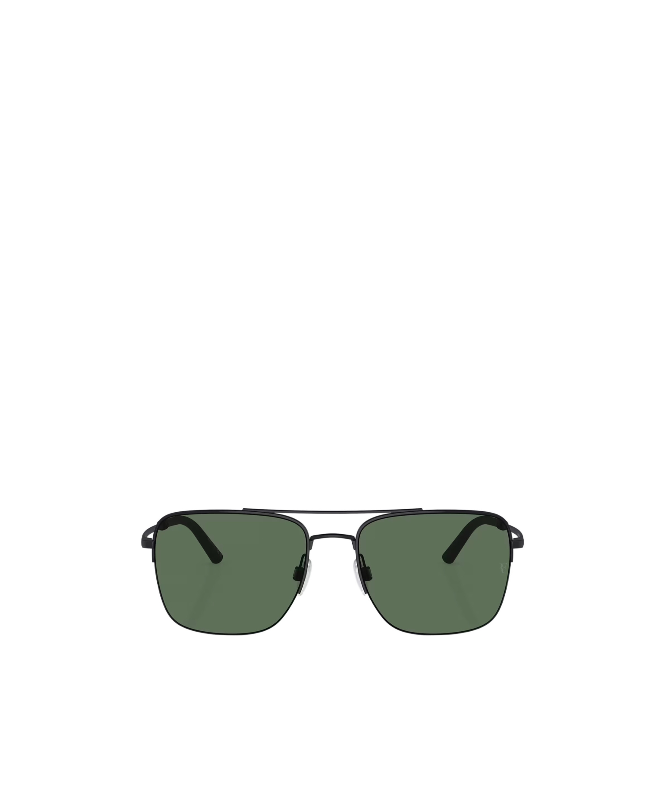 Oliver Peoples Roger Federer 56mm Polarized Pilot Sunglasses In Green
