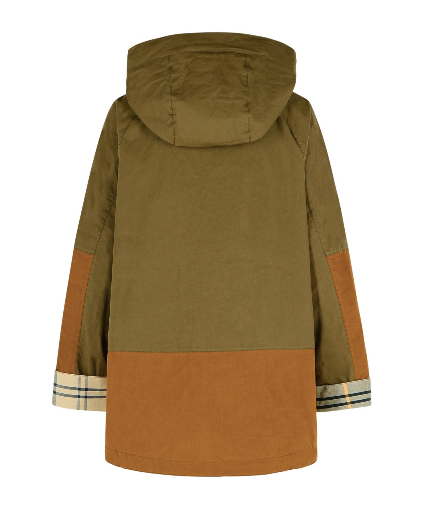 Barbour Long-sleeved Casual Jacket In Brown