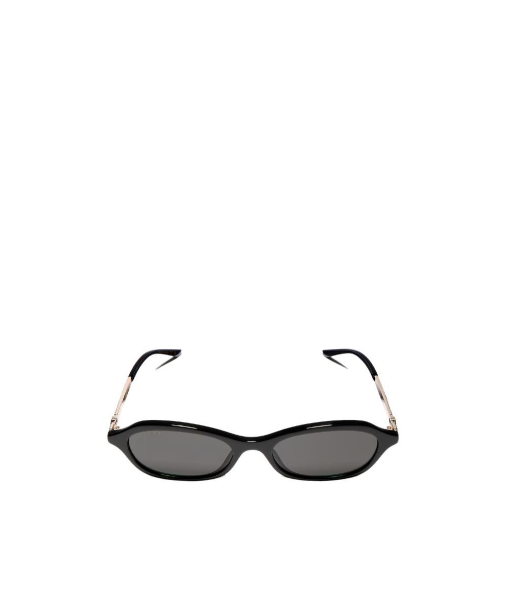 Oval-frame sunglasses