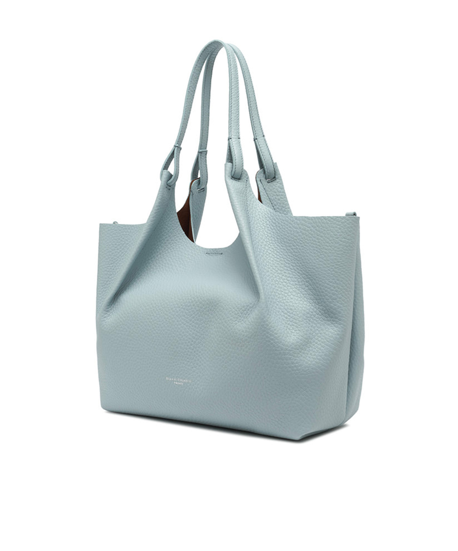 Gianni Chiarini Dua Shoulder Bag In Gray