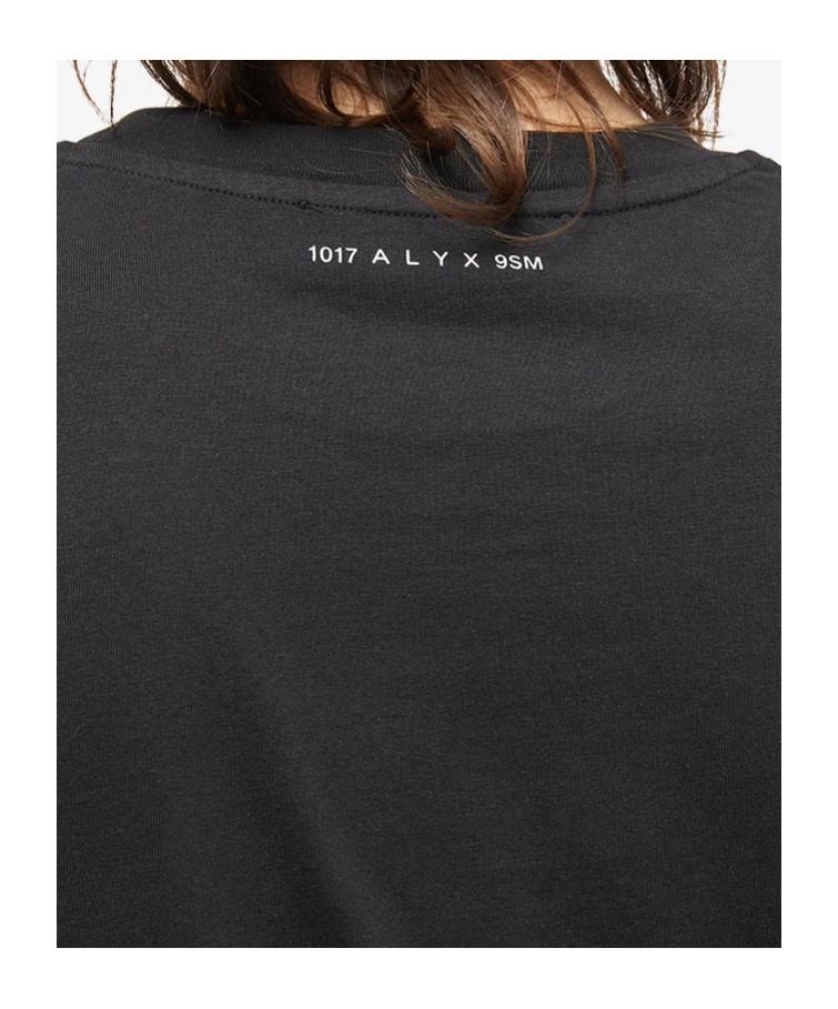 Alyx Icon Face Graphic T-shirt In Black