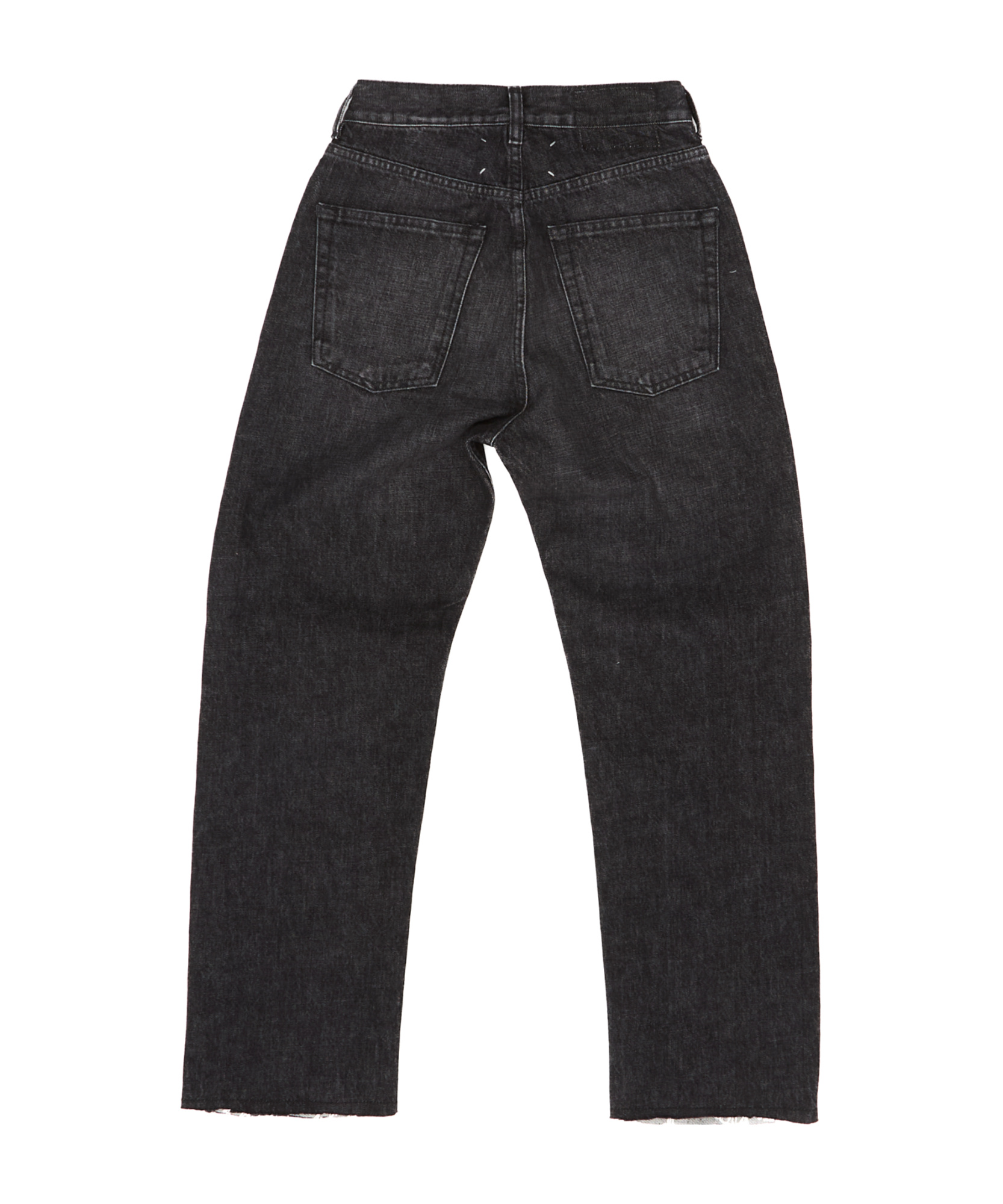 Maison Margiela Straight-leg Denim Jeans In Black