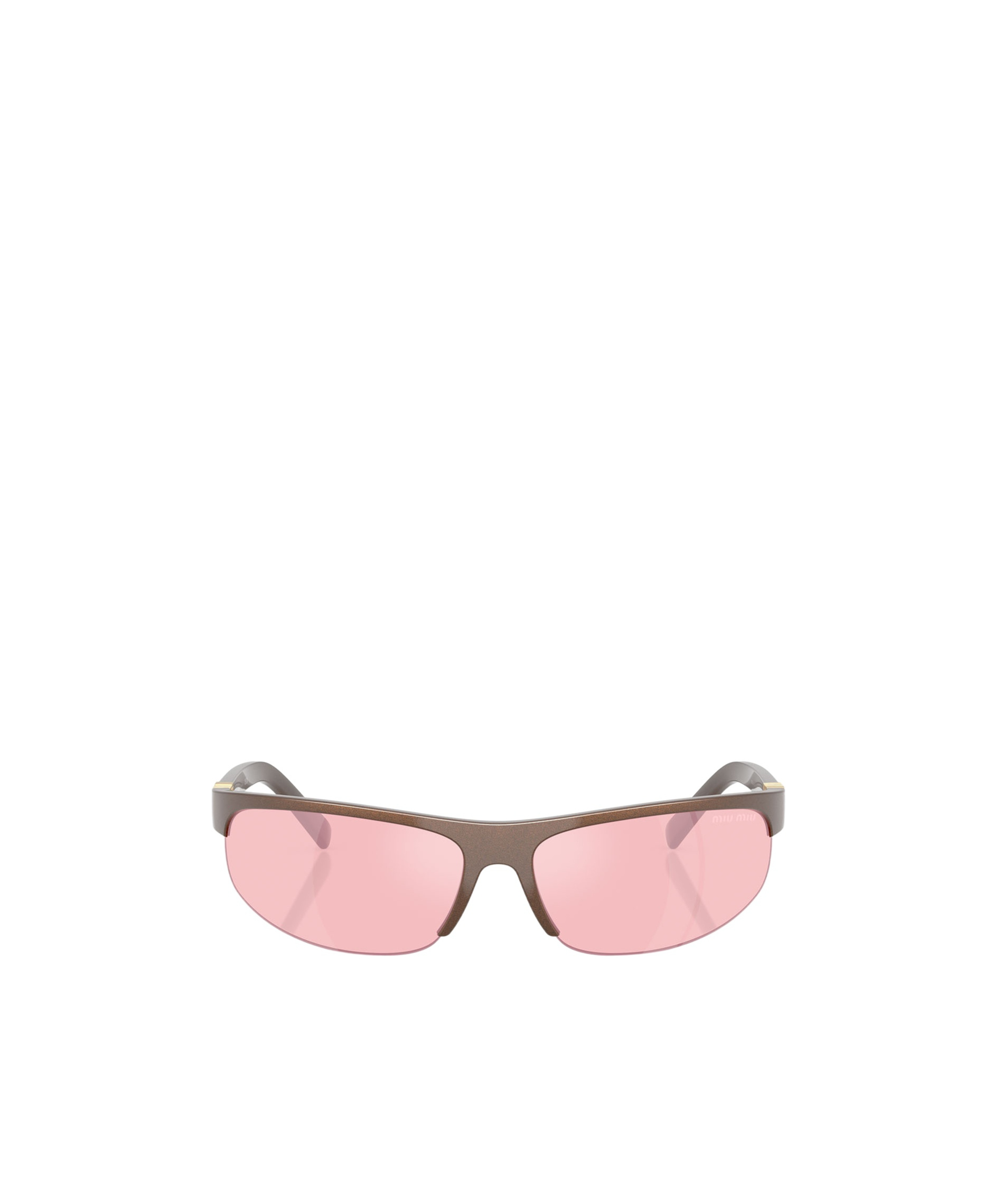 Miu Miu Occhiali Da Sole Miu Nocturne In Acetato Testa Di Moro Donna In Brown