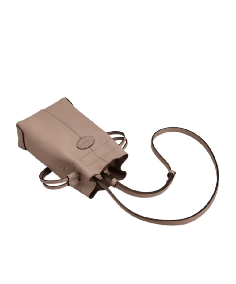 Tod's Drawstring Shoulder Bag In Brown
