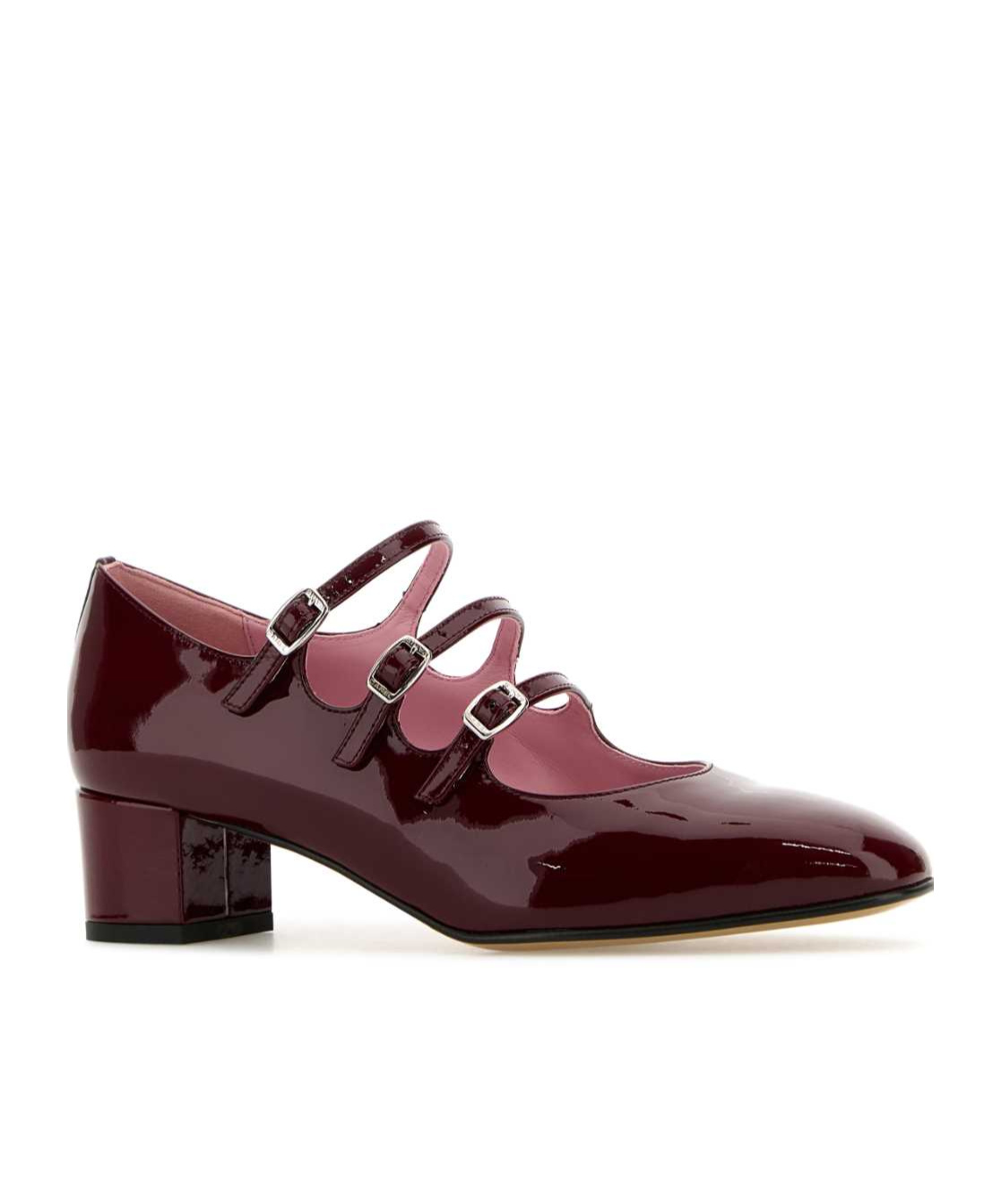 Shop Carel Paris High-heeled Mary Jane Shoes In Brown