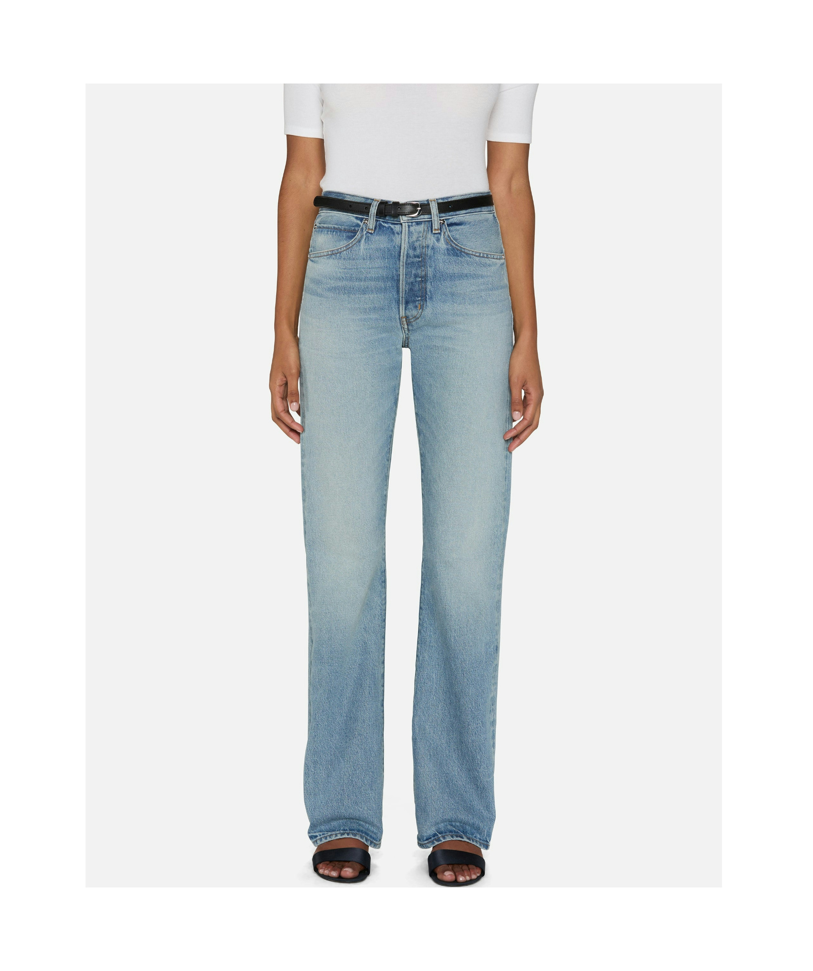 FRAME BELT-LOOP JEANS