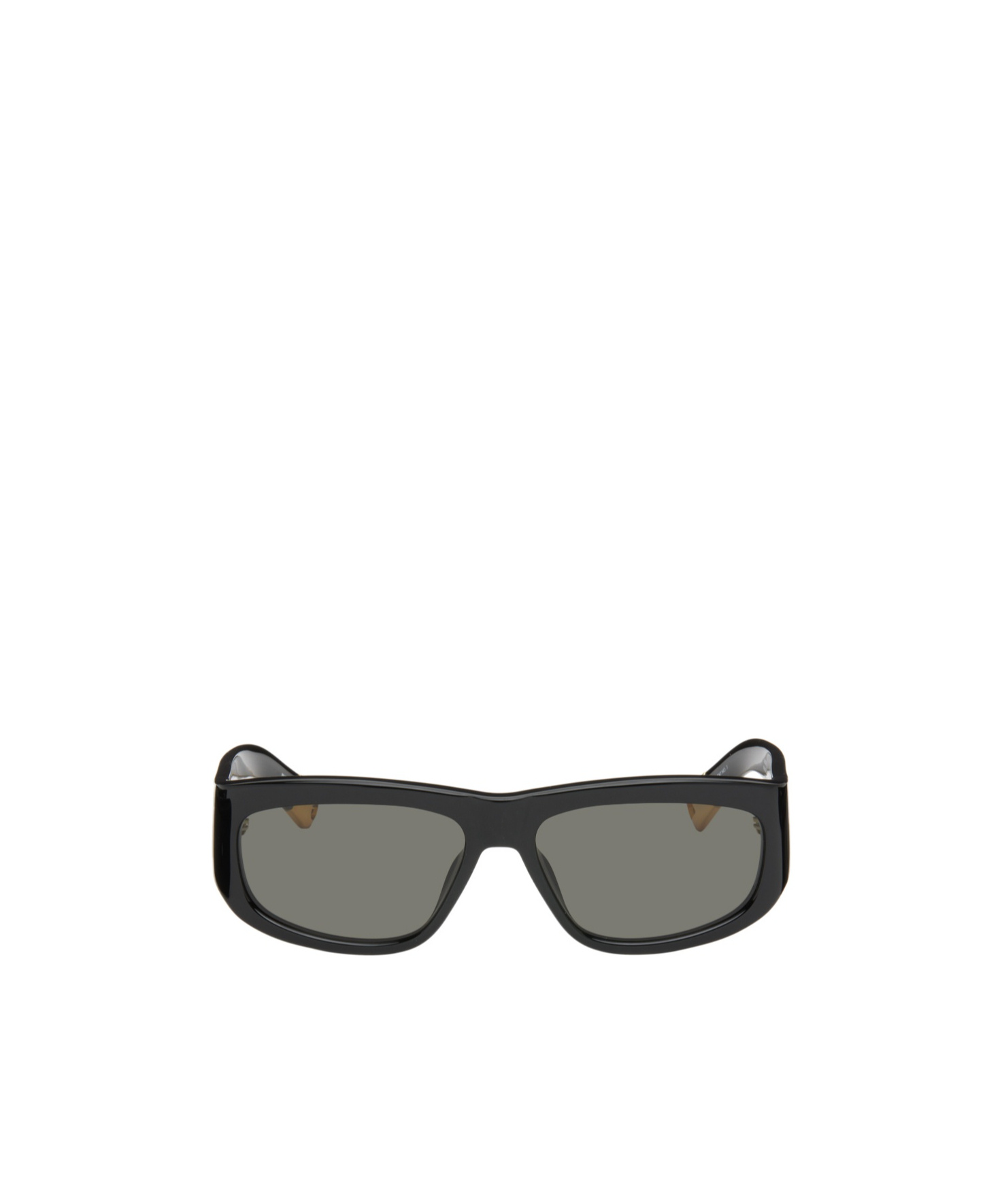 Jacquemus Rectangular Sunglasses In Gray